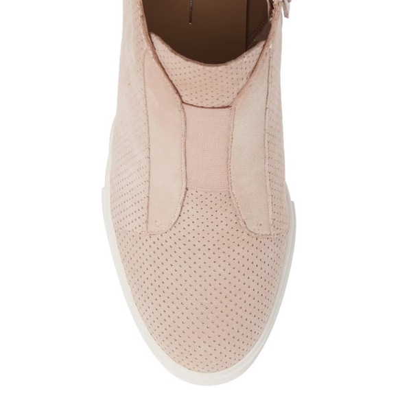 Linea Paolo Felicia Wedge Bootie Sneaker Blush 6.5 - Picture 5 of 11